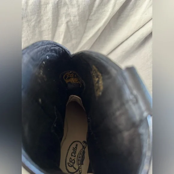 NWT JB DILLION Black Cutout Leather Western Boots - Picture 11 of 12